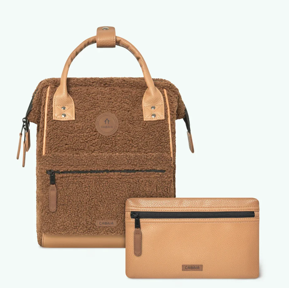 Cabaia Rucksack TUCSON Small mit Laptop-Fach - Teddy Braun Cabaia Rucksack TUCSON Small mit Laptop-Fach - Teddy Braun