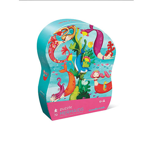 384215-6 Crocodile Creek Puzzle - Mermaids - Meerjungfrauen - 72 Teile