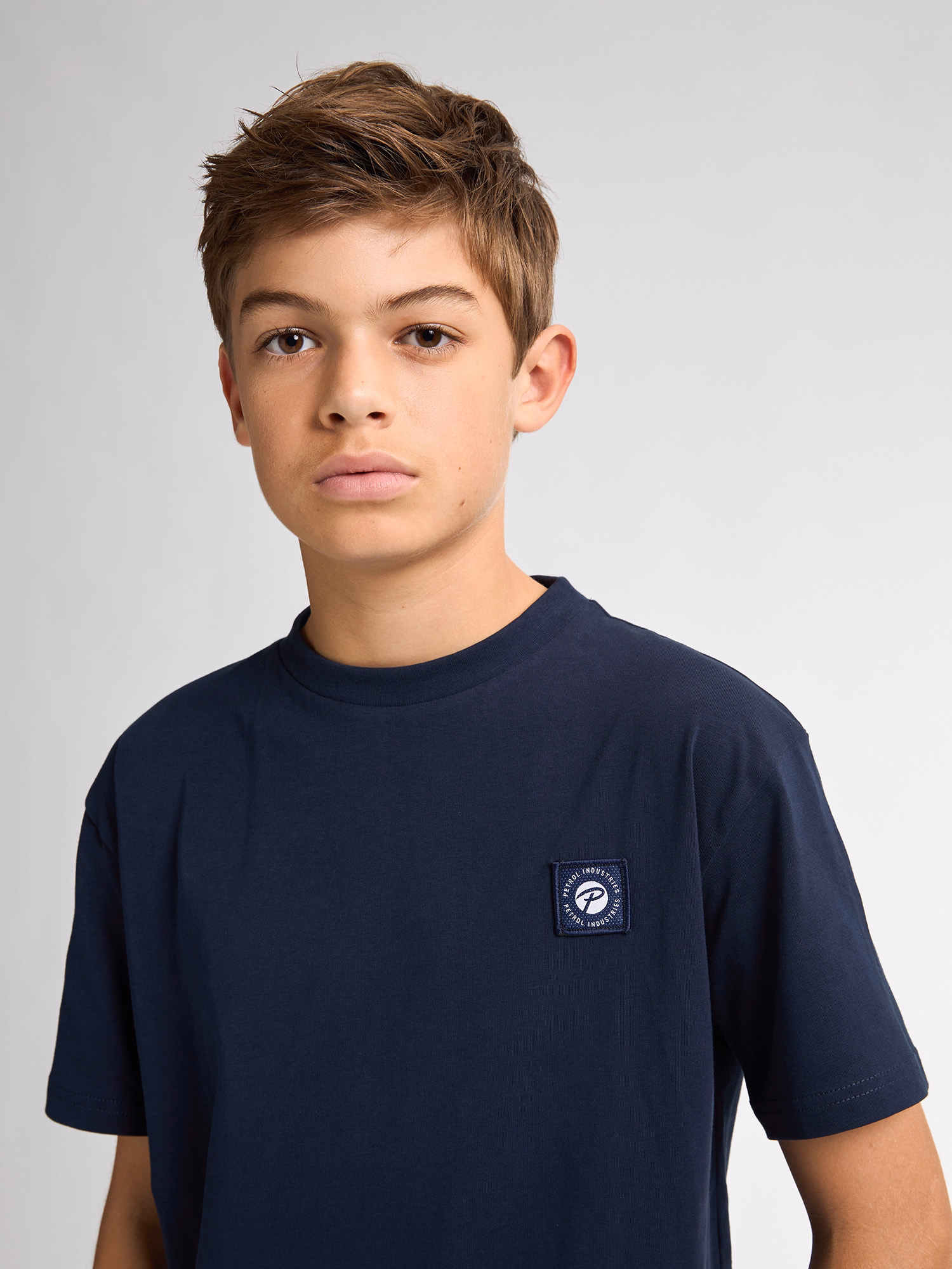 Petrol Industries Jungs kurzarm T-Shirt in Navy Blue 