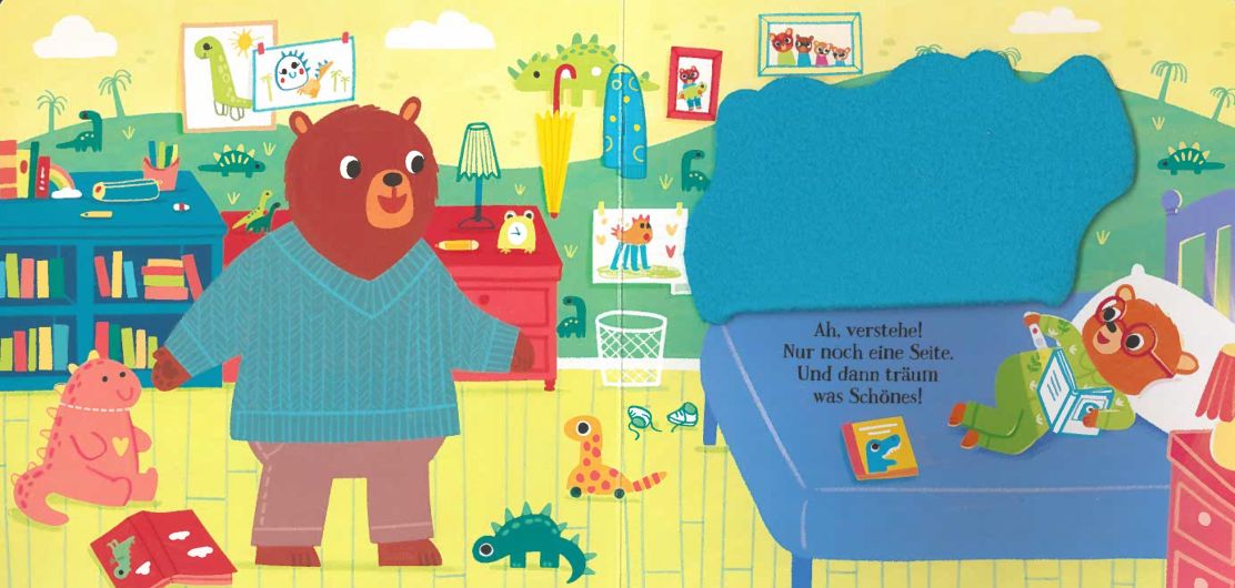 Usborne Babys erstes Stoffklappenbuch: Schlafenszeit für Bärenkinder Usborne Babys erstes Stoffklappenbuch: Schlafenszeit für Bärenkinder