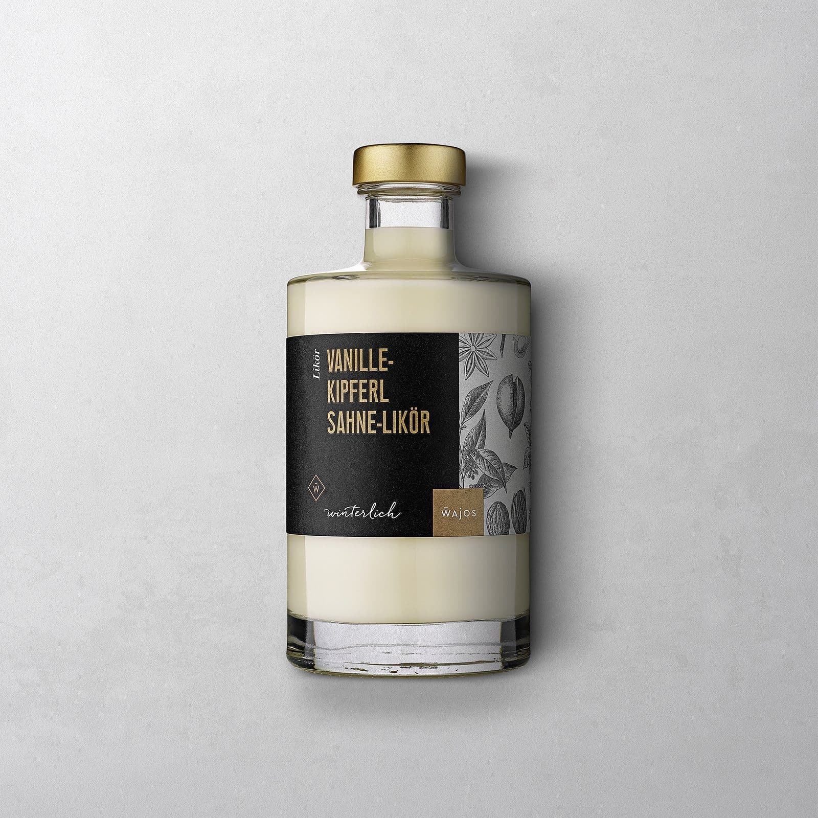 Wajos Vanille-Kipferl-Sahne-Likör - 350ml