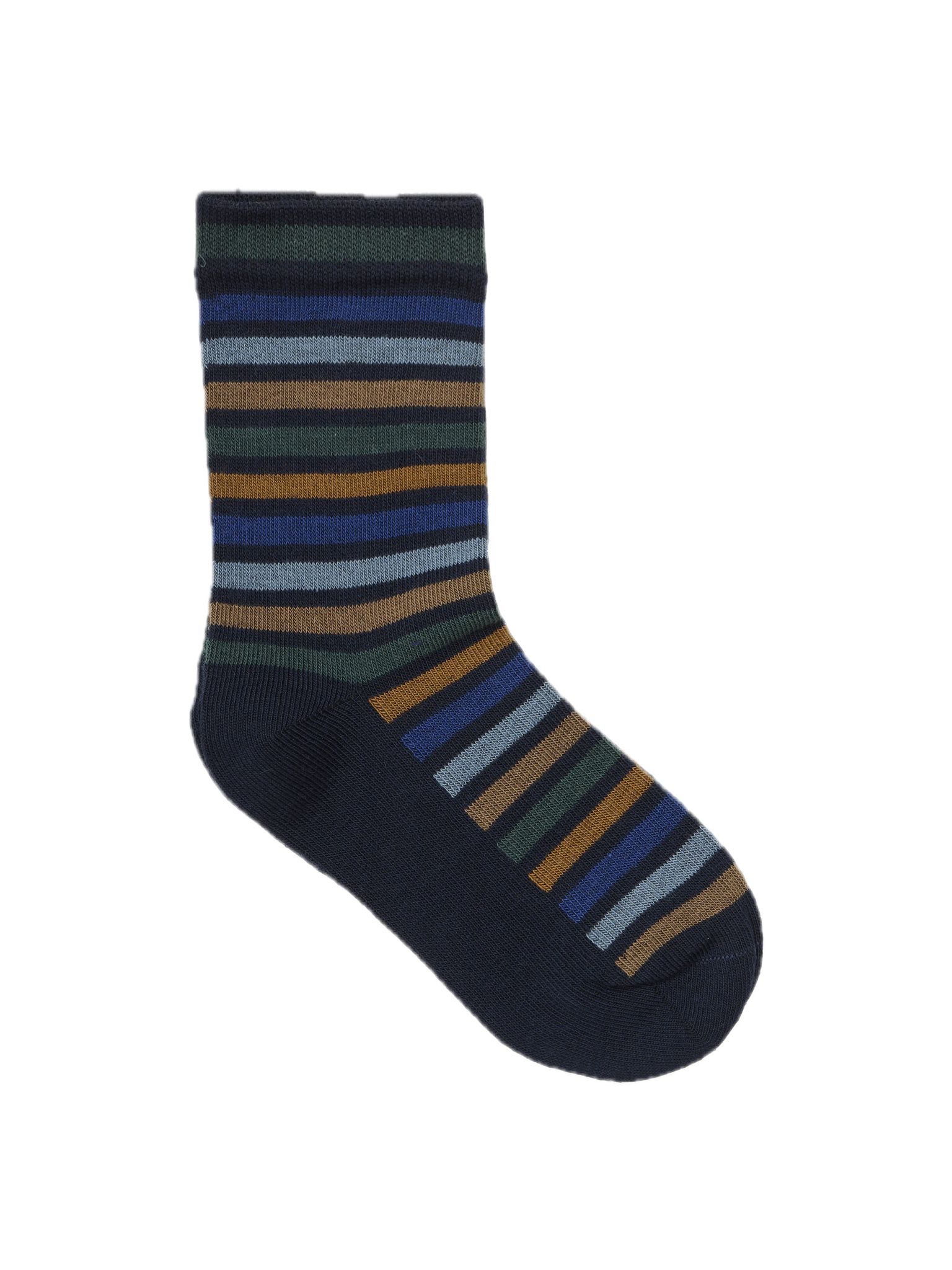 Minymo 3-er Pack Socken Parisian Night/Blau - Polizeiauto/Affen/Streifen