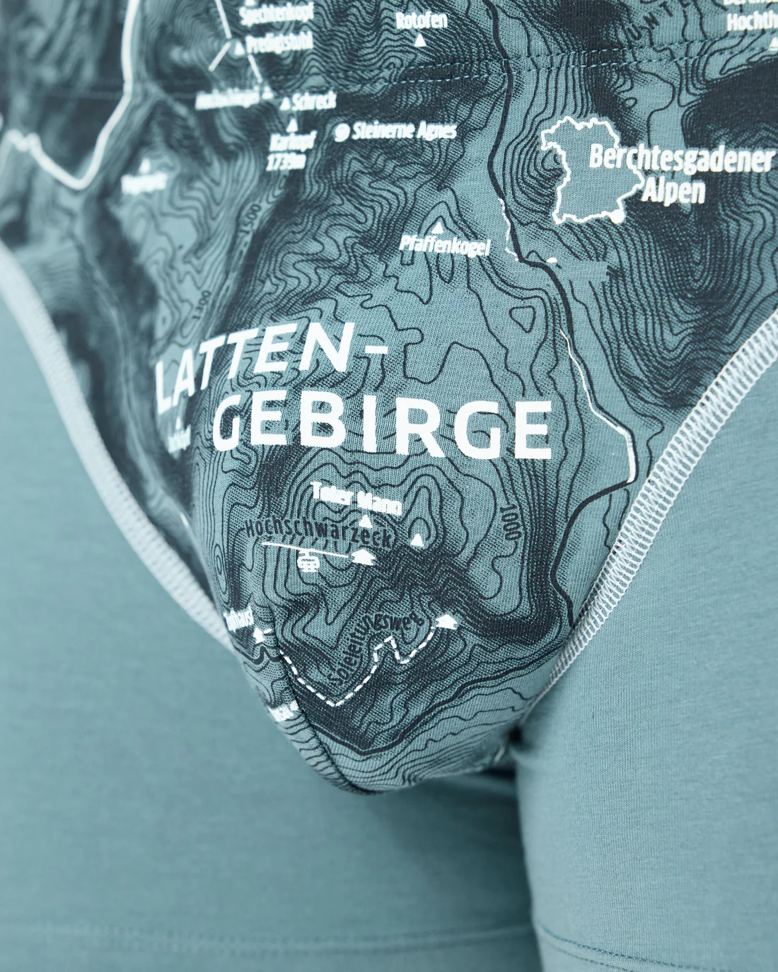 ESFE Alpine Bio-Wäsche Herren Boxer in Schiefergrau - LATTENGEBIRGE