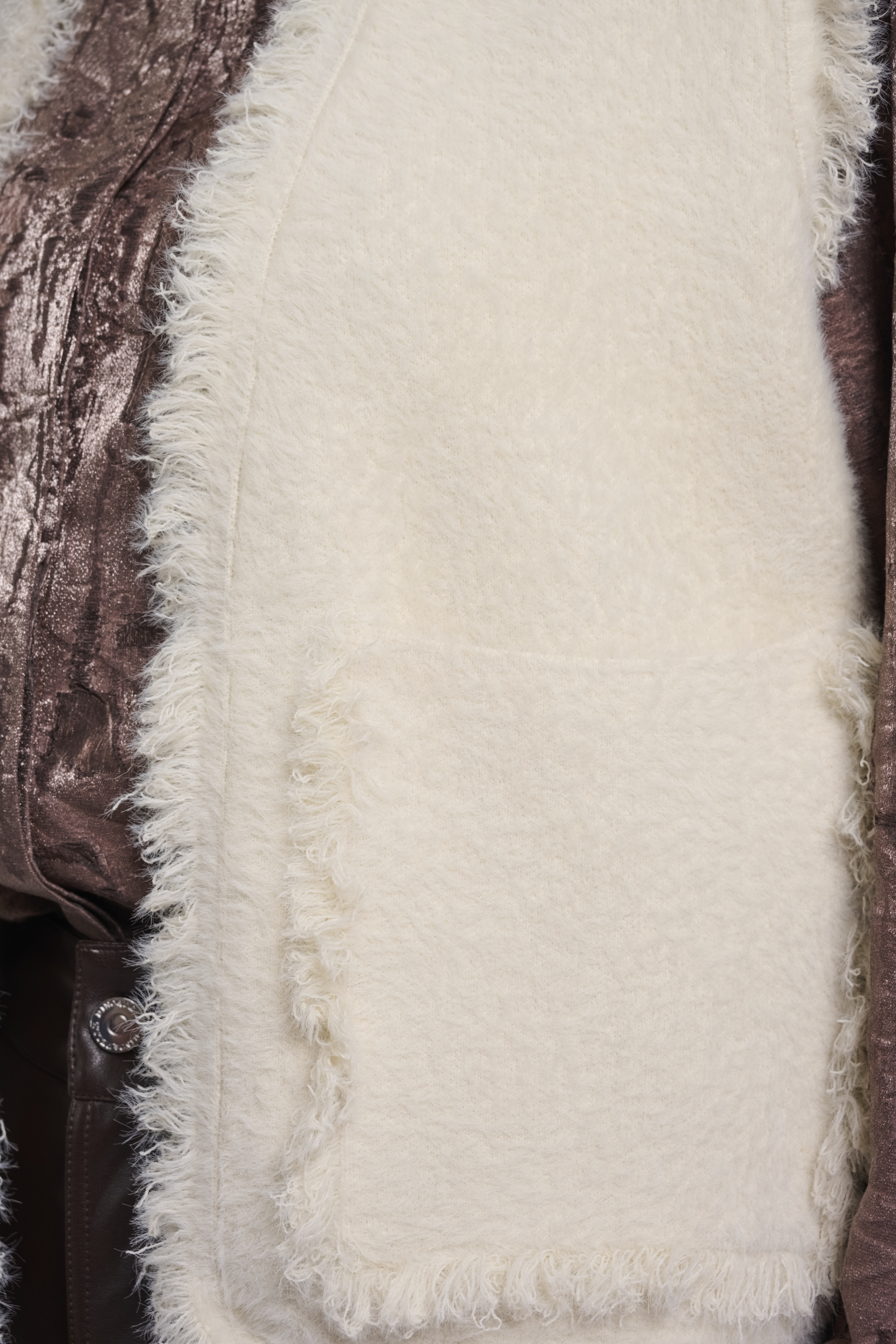 Rino & Pelle VITA Damen Weste mit Fransendetails - Snow White Rino & Pelle VITA Damen Weste mit Fransendetails - Snow White