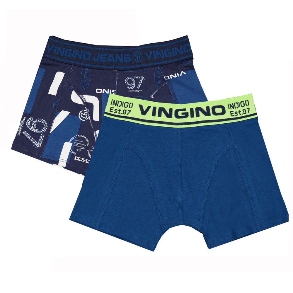 35415_0 Vingino Unterhose Boxershort 2er Set - Ultra Blue