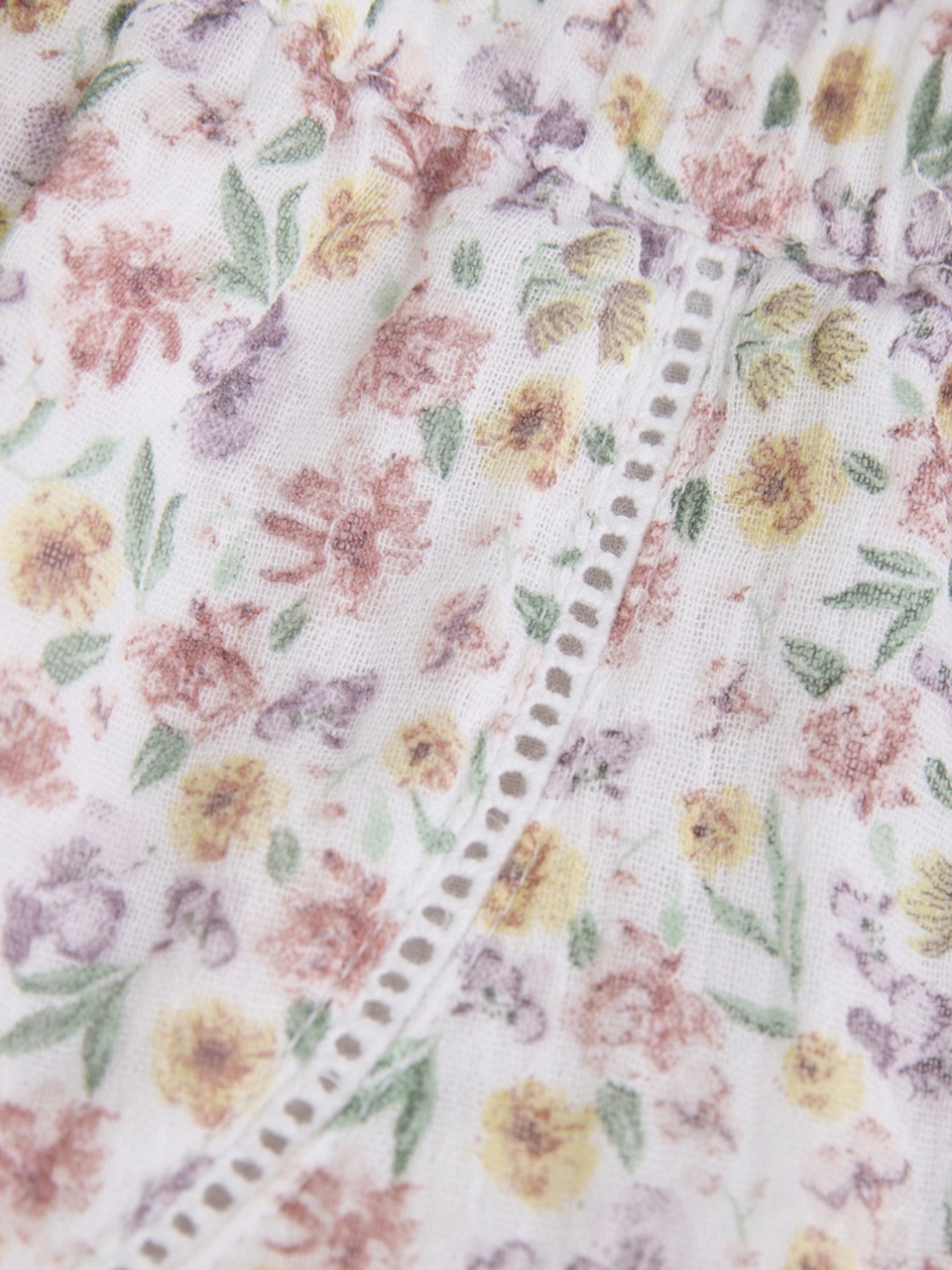 Minymo Baby Mädchen Hose Allover Blumen in Rosa, Grün & Flieder - SALE Minymo Baby Mädchen Hose Allover Blumen in Rosa, Grün & Flieder - SALE