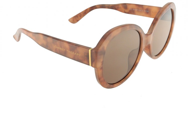 Charly Therapy Sonnenbrille mit Etui - JACKIE MAHOGANY