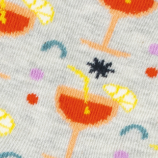 GAC-CABAIA-CHAUSSETTES-SOCKS-WOMEN-ARIANE-ET-FELIPE-GREY-BLUE-LUREX-SS22-HD Cabaia Damen Socken - ARIANE & FELIPE - Cocktails - SALE