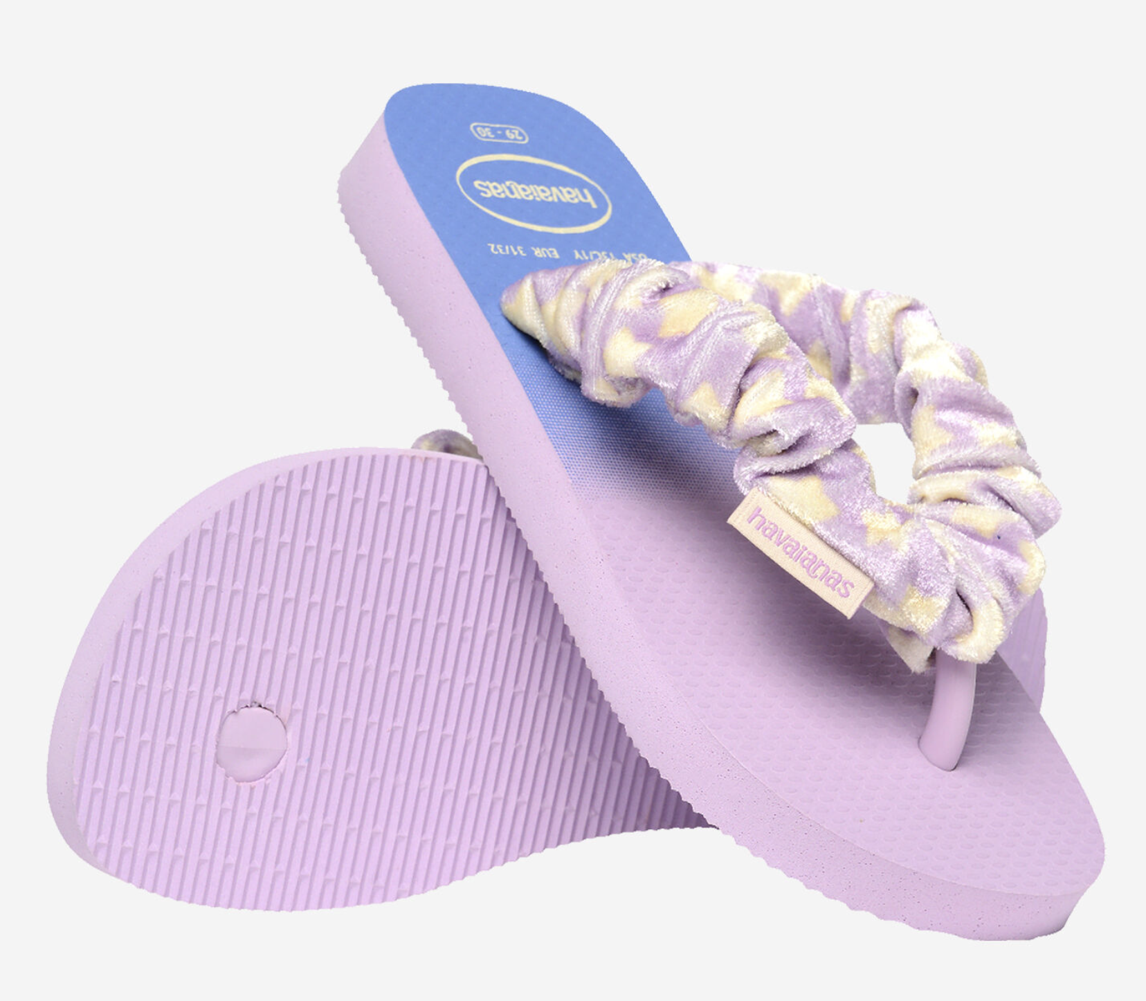 Havaianas Kids Mädchen Flip Flops - Fluffy Farbverlauf Lila/Blau Havaianas Kids Mädchen Flip Flops - Fluffy Farbverlauf Lila/Blau