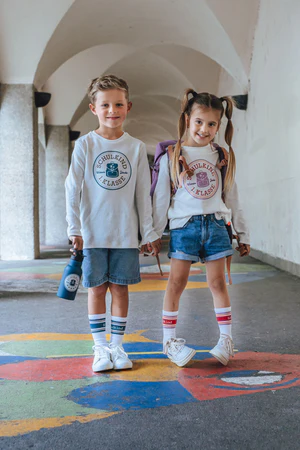 kikadu Schulkind Langarmshirt GOTS zertifiziert kikadu Schulkind Langarmshirt GOTS zertifiziert