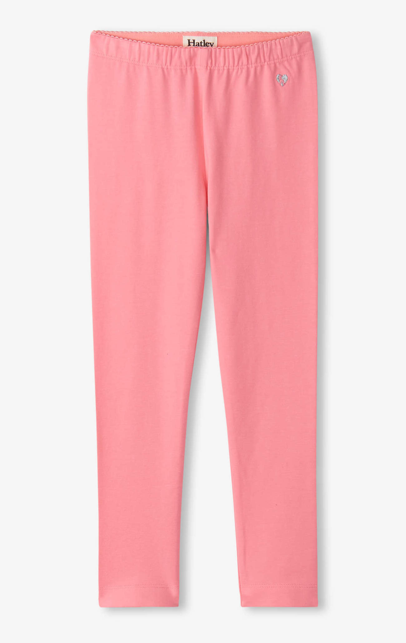 Hatley Leggings in Coral mit Glitzer Herz
