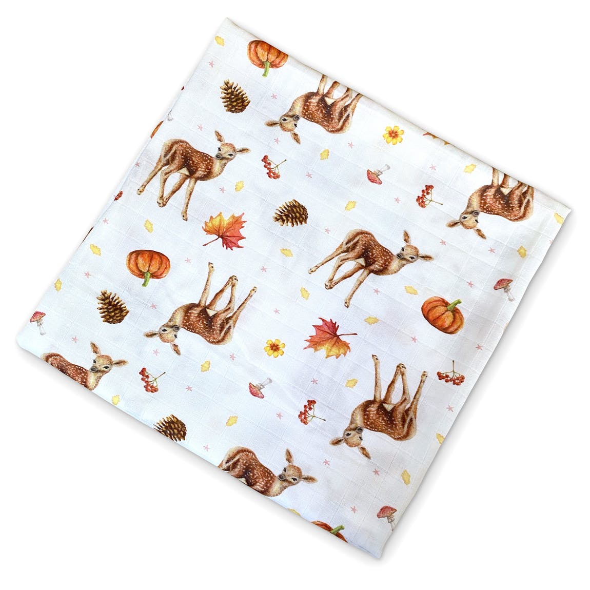 644706-47cdb735360e57 Mies to go Muslin Swaddle Tuch - Bambi 120x120