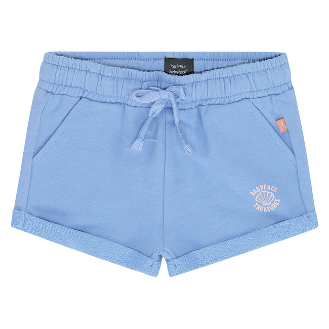 Babyface Baby Bio Kurze Sweat Hose - Shorts in Lavendel Blau