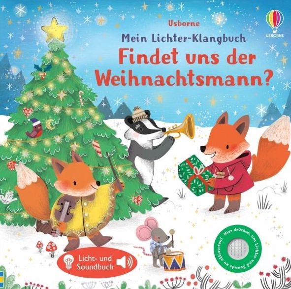 Usborne Klangbuch - Findet uns der Weihnachtsmann?