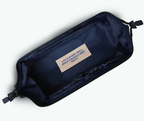 Cabaia Travel Kit Kulturtasche MINORCA - Blau MIni Blumen - SALE Cabaia Travel Kit Kulturtasche MINORCA - Blau MIni Blumen - SALE