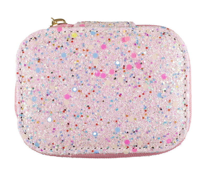 Rockahula Mini Schmuckschatulle Reise Schmuckkasten Pastell Confetti Glitzer
