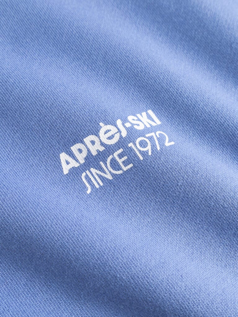 Mademoiselle YeYe Aprés Ski Sweatshirt Bio Baumwolle in Persian Jewel Blau - SALE