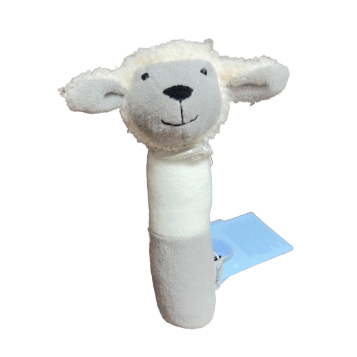 Sterntaler Quietschtier Baby Greifling Schaf