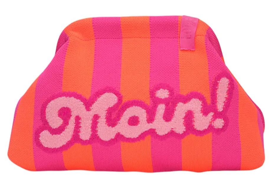 LOT83 Rebel Kulturtasche oder Clutch Emma - Pink Orange - Moin LOT83 Rebel Kulturtasche oder Clutch Emma - Pink Orange - Moin
