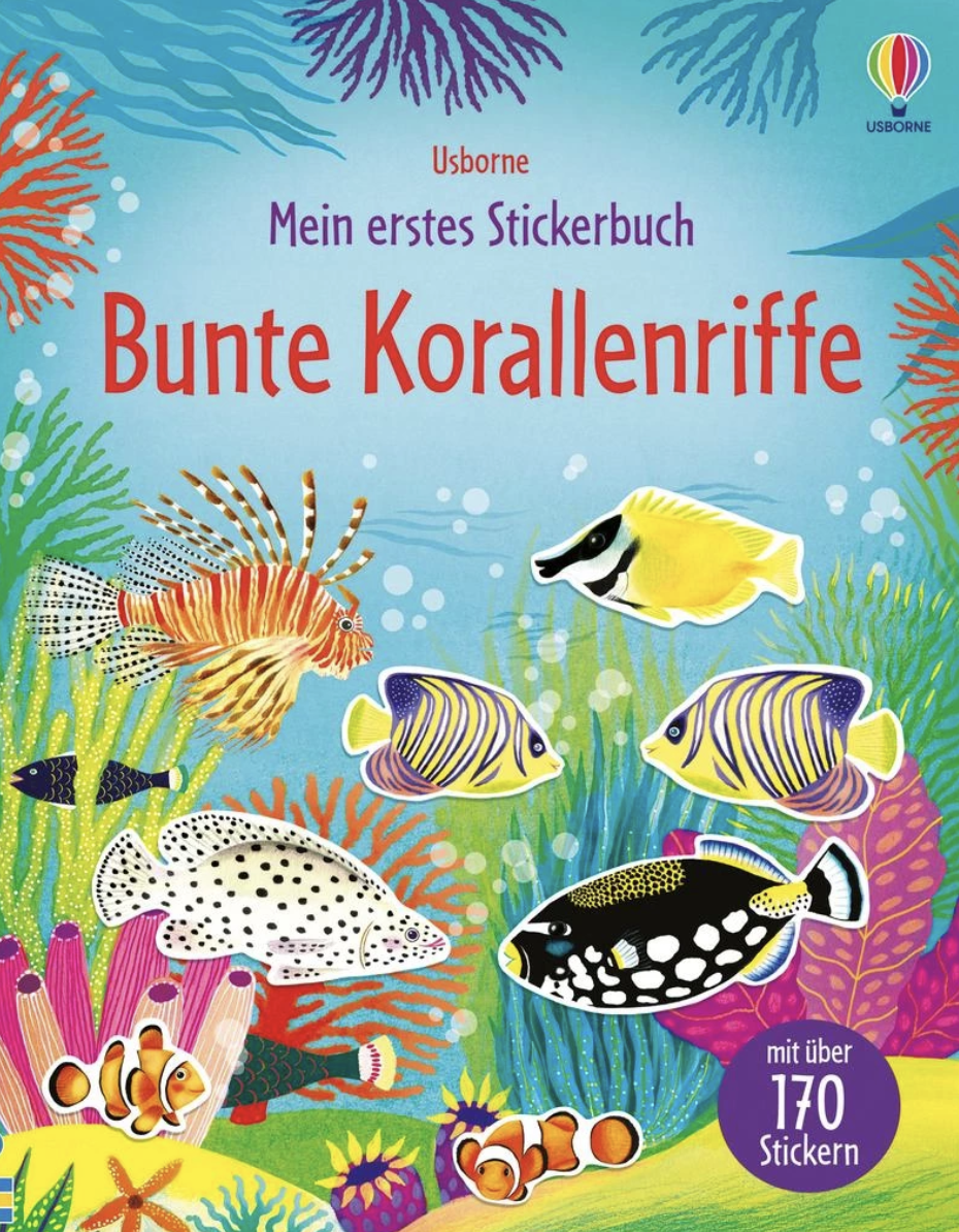 Usborne Mein erstes Stickerbuch - Bunte Korallenriffe
