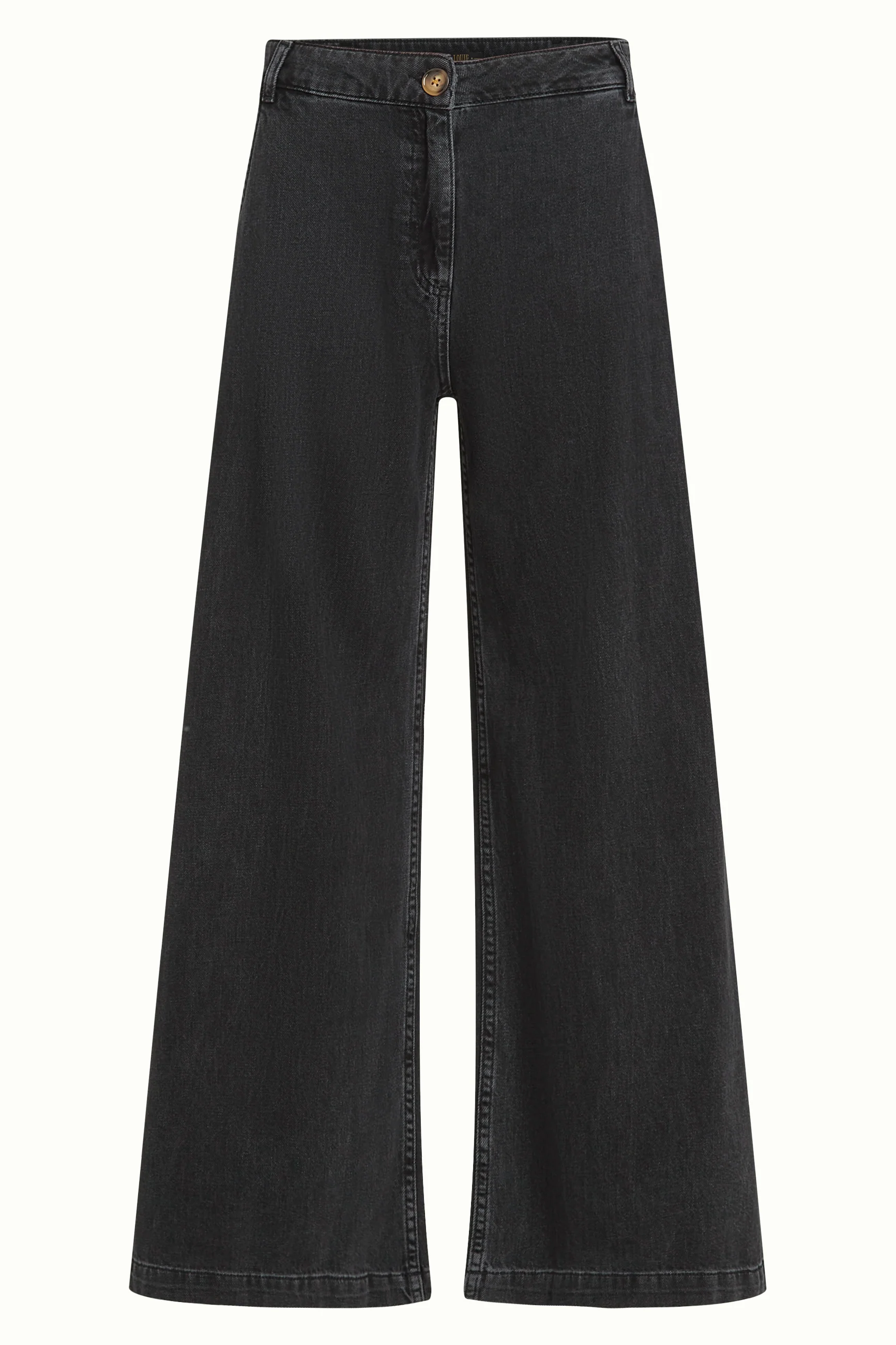 King Louie Peppa Palazzo Jeans Pants Rock Denim in Schwarz King Louie Peppa Palazzo Jeans Pants Rock Denim in Schwarz