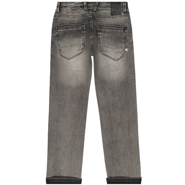 Vingino Jeans Baggio Basic - Regular Fit Jog Jeans in Dark Grey Vintage