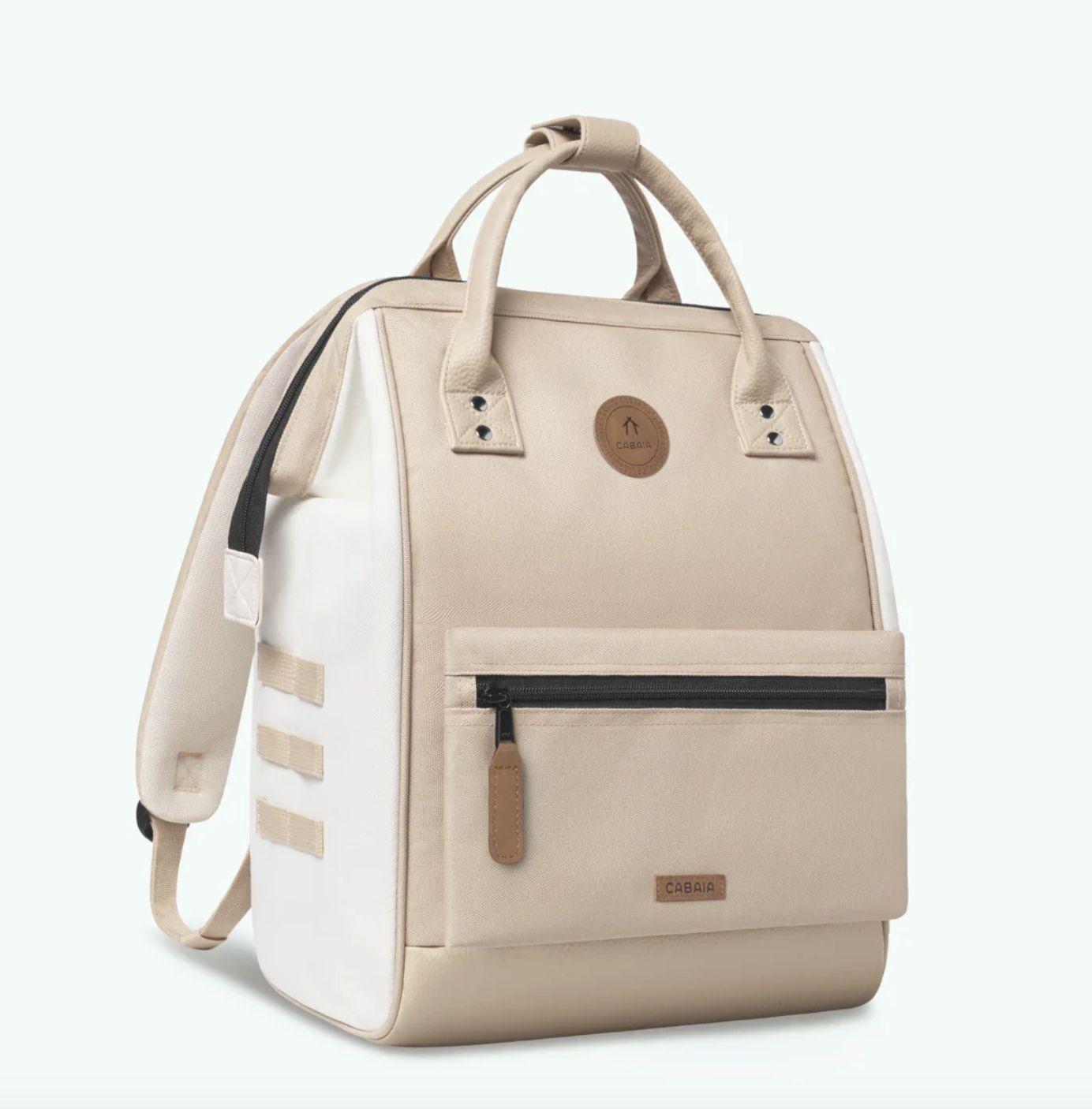 Cabaia ADVENTURER Rucksack Medium Arcachon - Beige Cabaia ADVENTURER Rucksack Medium Arcachon - Beige