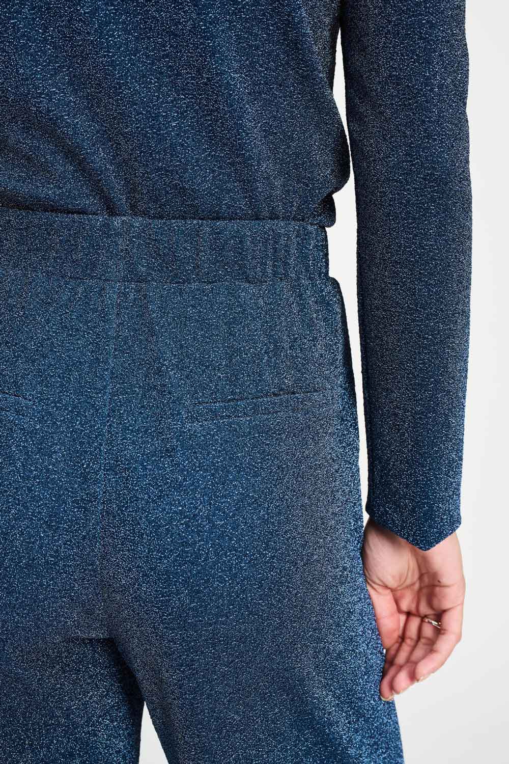 POM Amsterdam Glitter Hose Dawn Blau Glitzer POM Amsterdam Glitter Hose Dawn Blau Glitzer