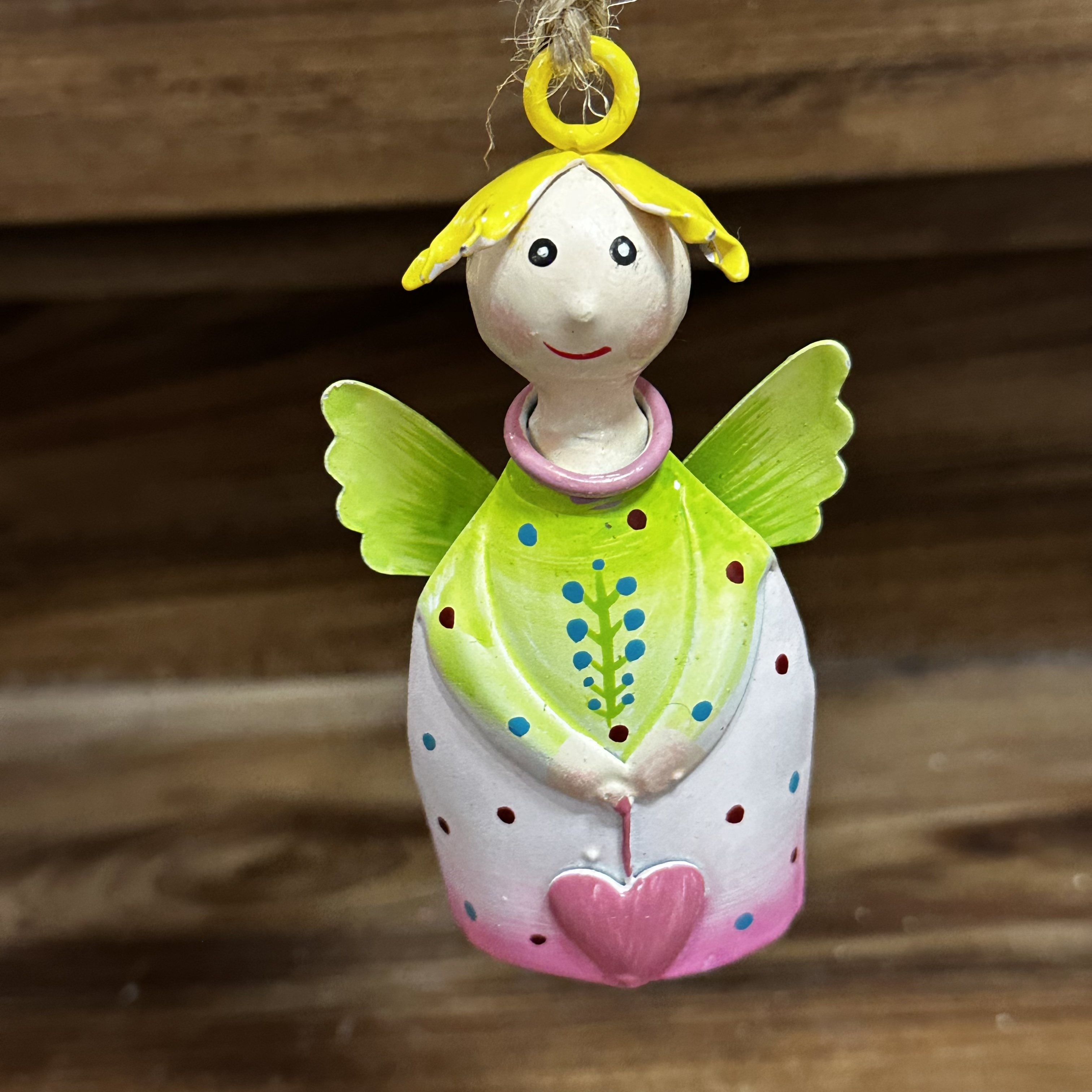Pape Kunstgewerbe Engel Lotta Hänger XXS 8 cm - Pastell Farbauswahl 