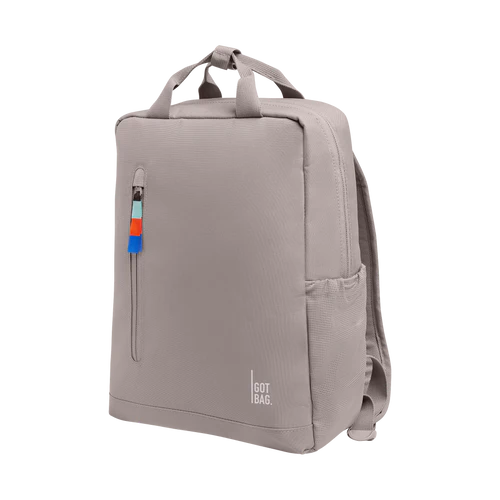 GOT BAG DAYPACK 2.0 SEAHORSE - Nachhaltiger Rucksack in Taupe Beige GOT BAG DAYPACK 2.0 SEAHORSE - Nachhaltiger Rucksack in Taupe Beige