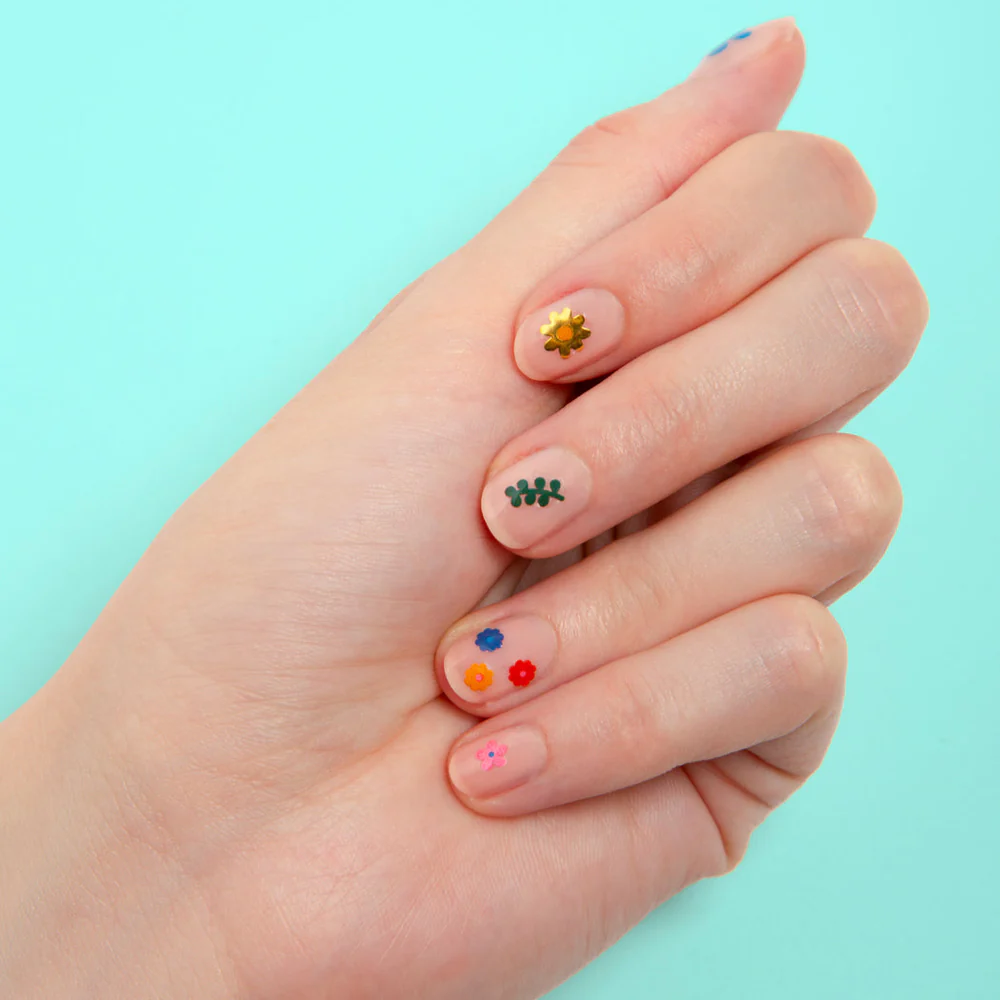 OMY Nagelsticker Aufkleber - Nail Art Flower - Blumen