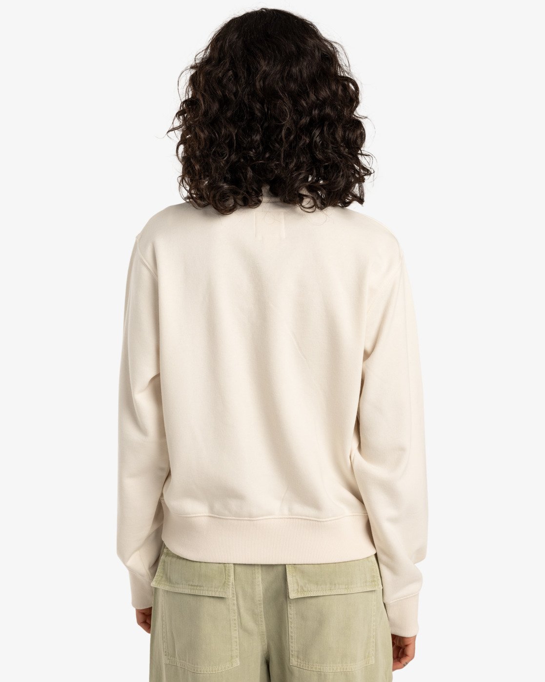 Billabong Balanced Out Sweatshirt für Frauen in Salt Crystal Creme - SALE