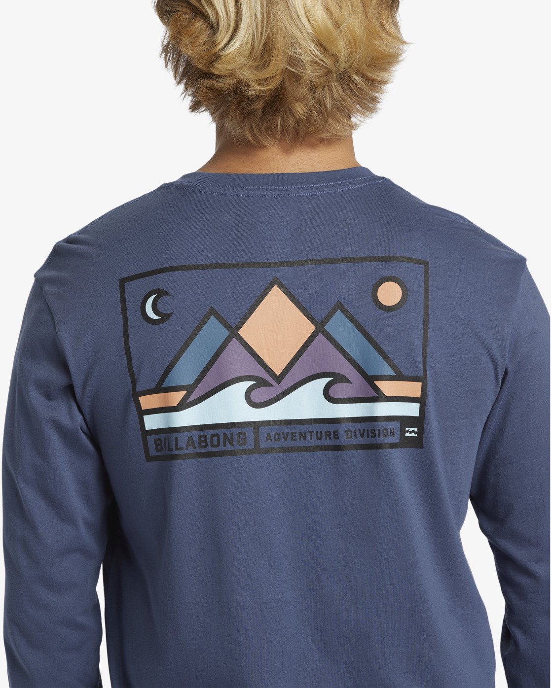 Billabong Range Langarmshirt für Männer - Slate Blue/Blau