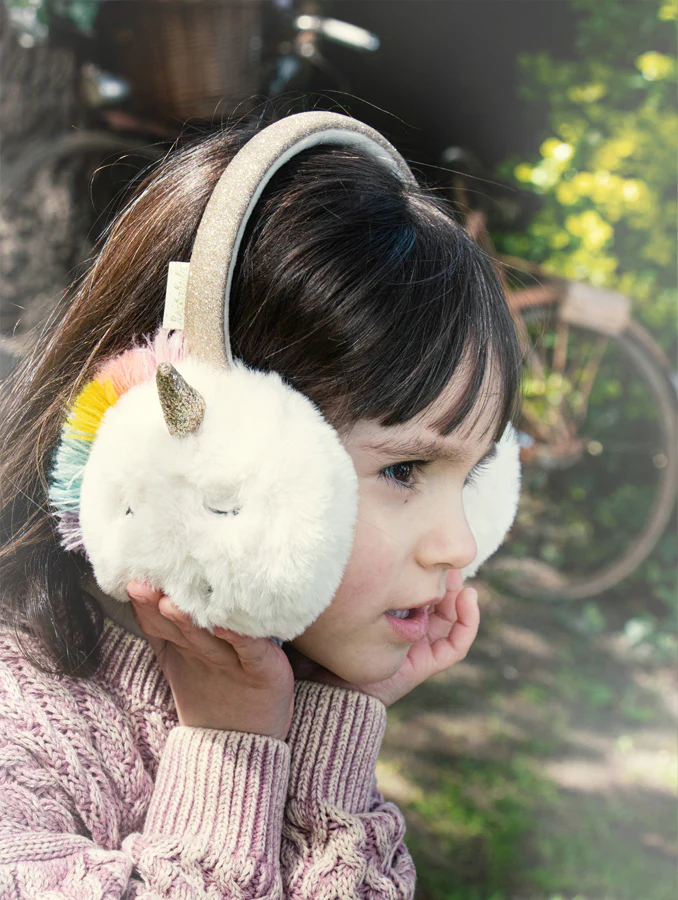 Rockahula Ohrwärmer Rainbow Unicorn Earmuffs - Regenbogen Einhorn Ohrenschützer