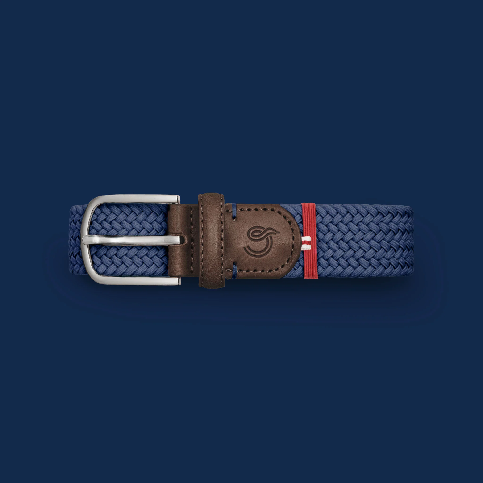 La Boucle Paris MONO Navy Blue Stretch Gürtel Mono Navy La Boucle Paris MONO Navy Blue Stretch Gürtel Mono Navy
