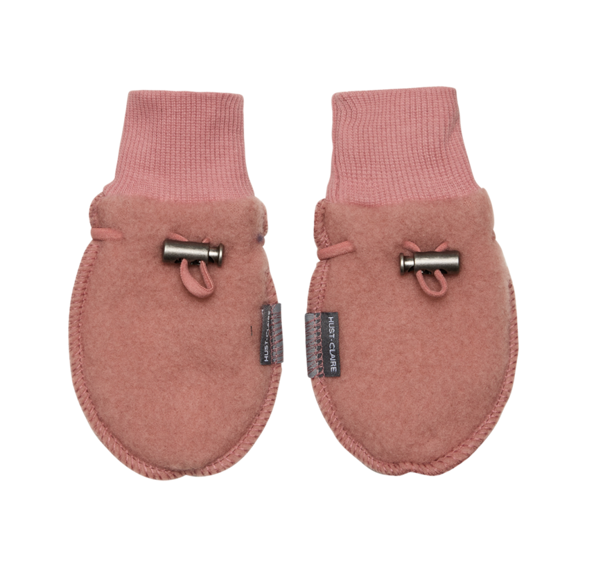 Hust & Claire Merino Woll-Fäustlinge in Shade Rosa