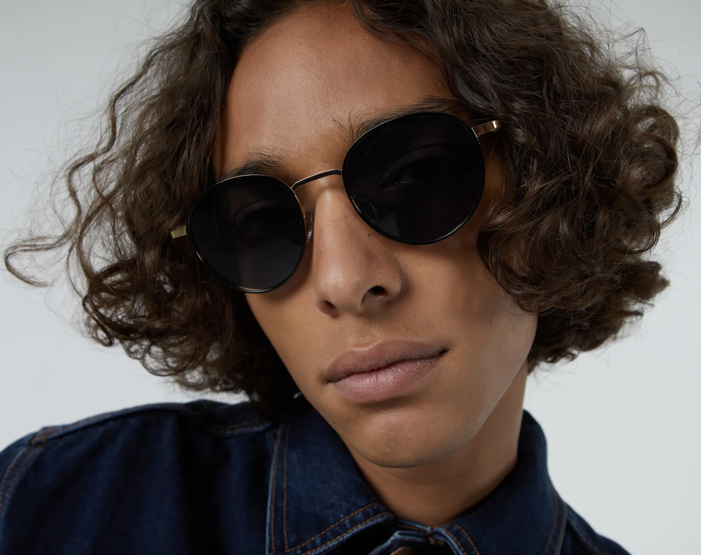 Komono Sonnenbrille - James Gold Black