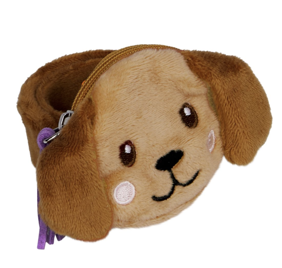 Schnapparmband mit Geldfach/Portemonnaie - Hund