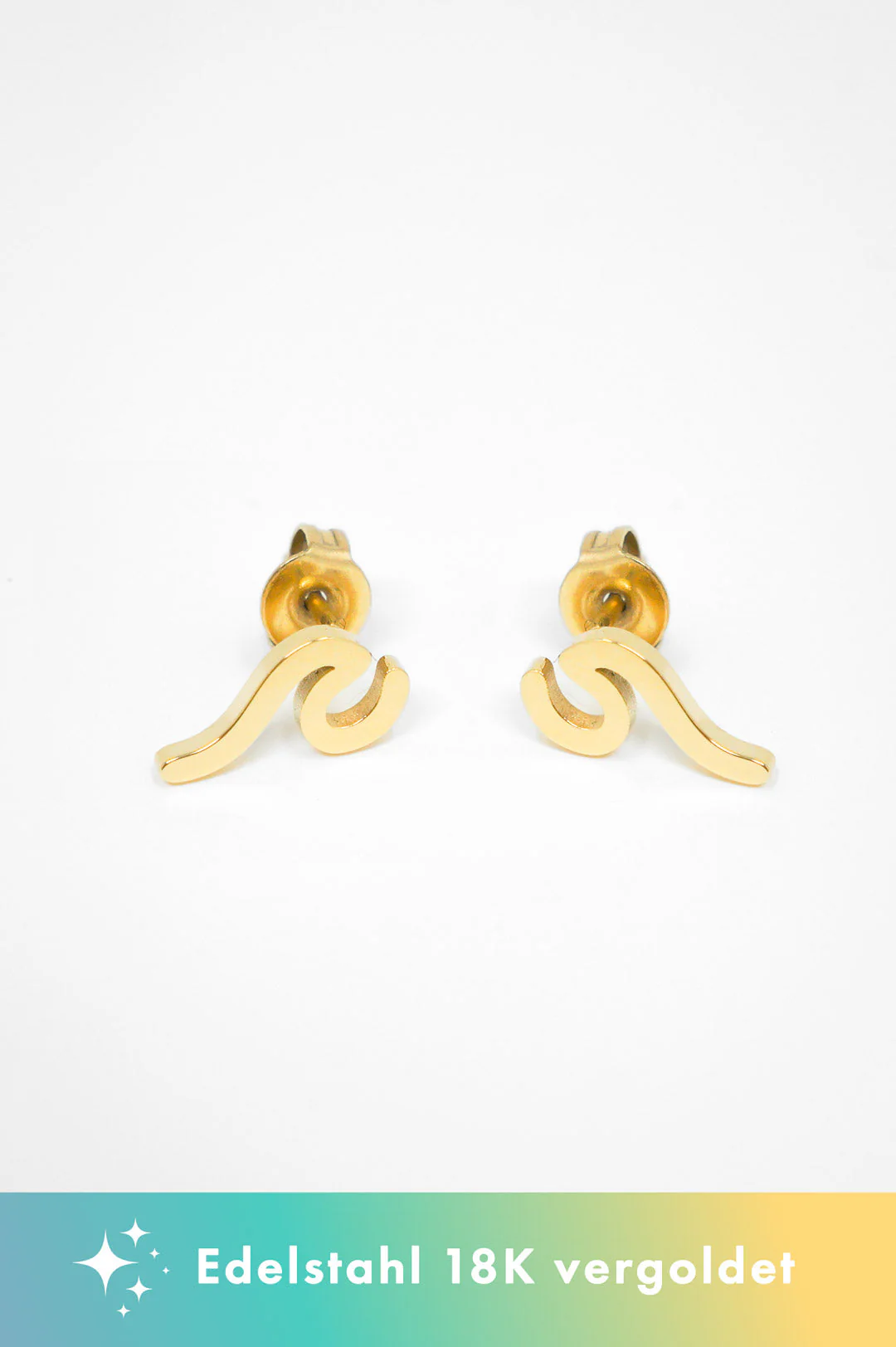 AIMI Ohrstecker Chillin in Gold 