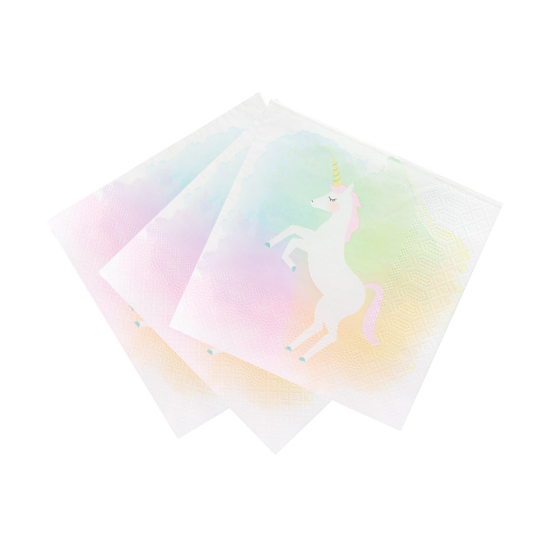 talking-tables-papierservietten-eco-tie-dye-unicor-2 Talking Tables Papier Servietten - Batik Regenbogen Einhorn - SALE