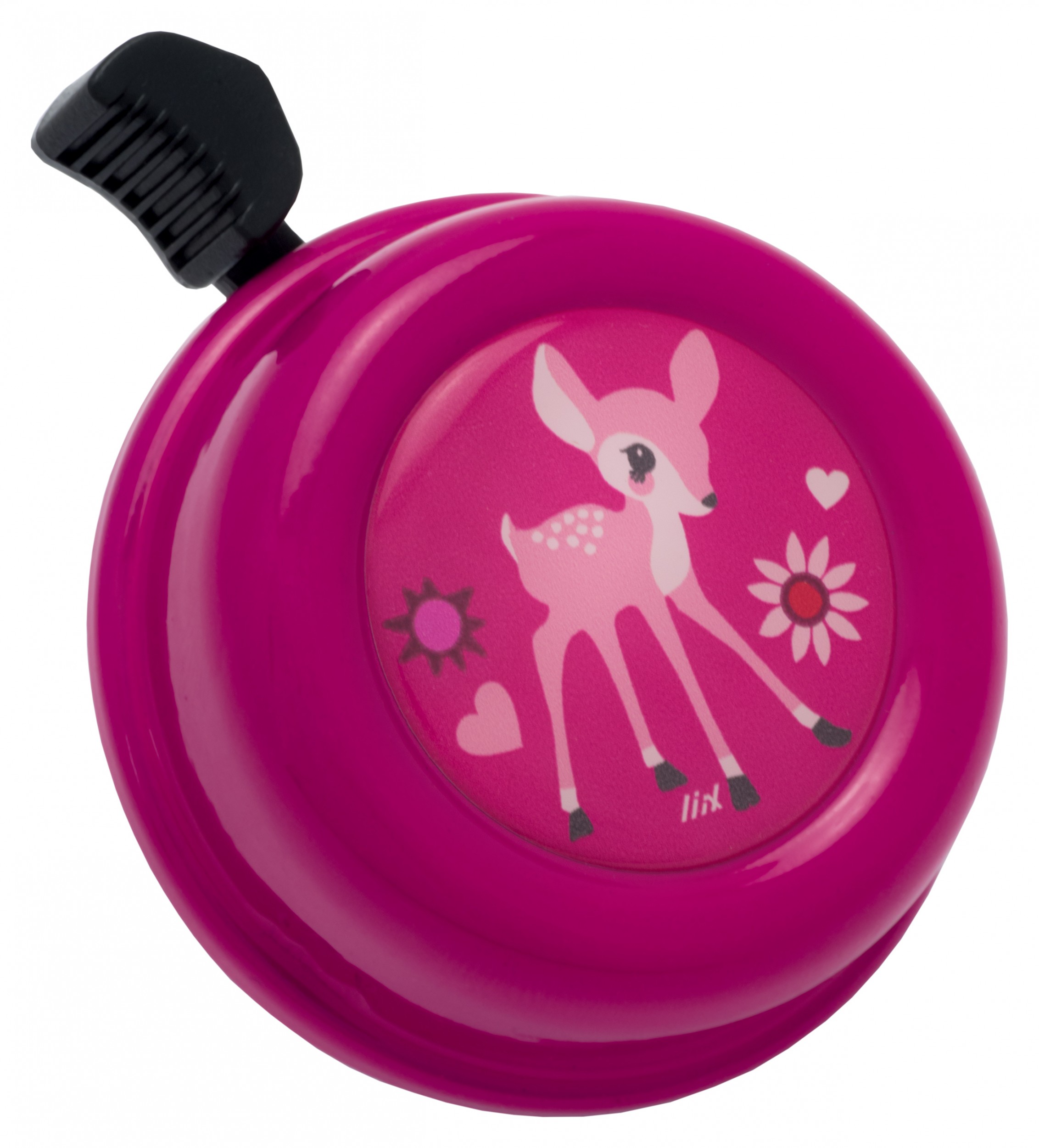 Liix Colour Fahrradklingel in Pink Cutest Ever Bambi Reh Liix Colour Fahrradklingel in Pink Cutest Ever Bambi Reh