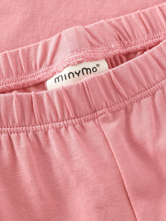 Minymo Legging GOTS Bio Baumwolle in Brandied Apricot Coral