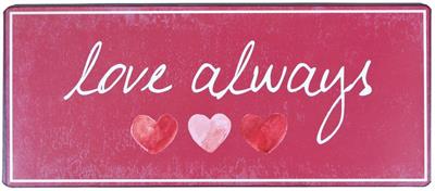 em7268axk94NoErhGsH Lafinesse Metal Schild - Love Always