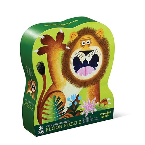 730F8ED6B84B3C74DF08E61B4FBD8B15610EF62A Crocodile Creek Puzzle - Very Wild Animals - Löwe - 36 Teile