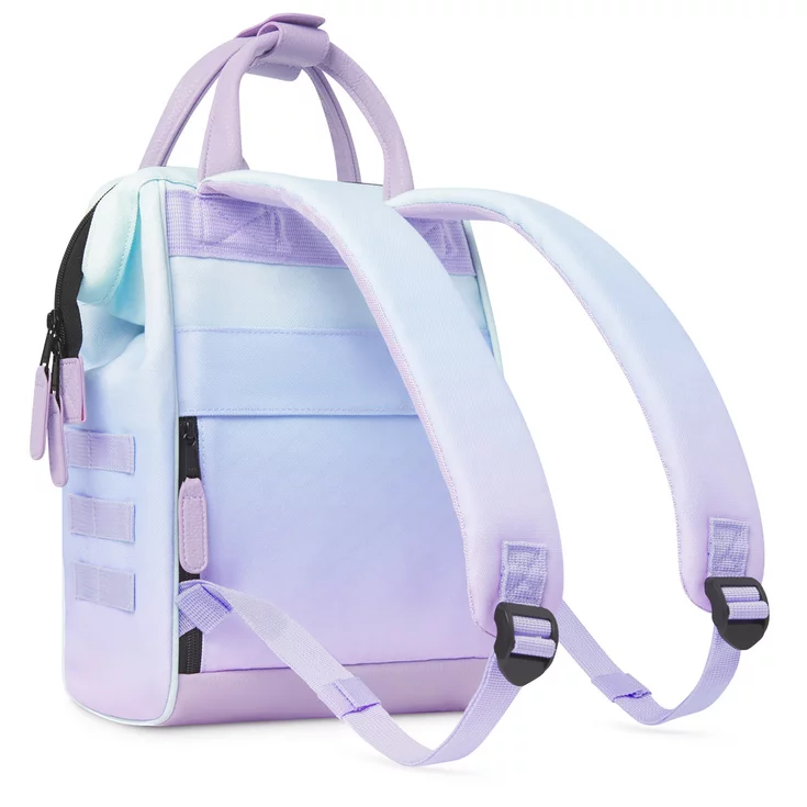 Cabaia Rucksack MYKONOS Small mit Laptop-Fach - Ombre Farbverlauf Aqua bis Violett