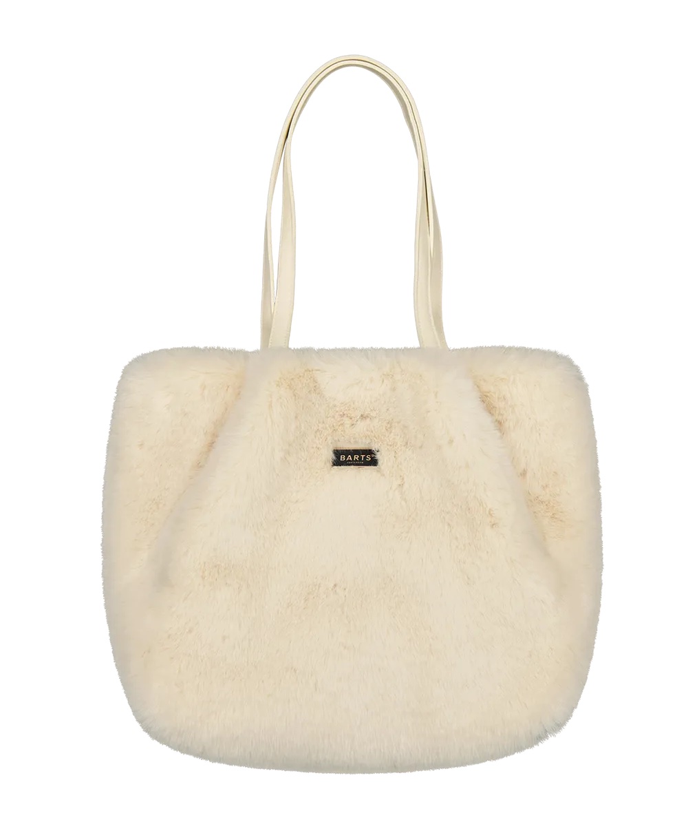 Barts Djupa Tote Tasche Faux Felltasche in Creme 