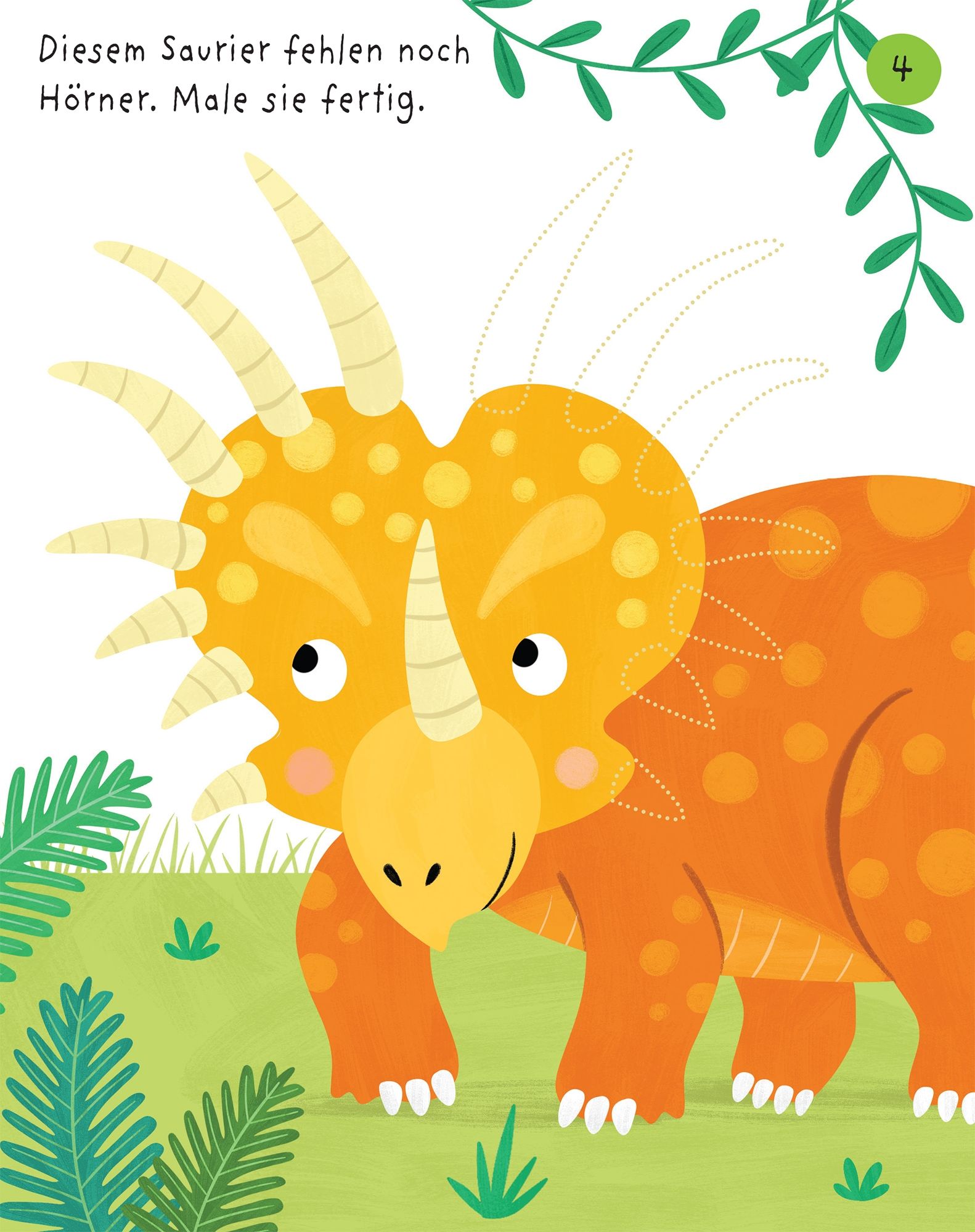 Usborne Mein erster Mitmachspaß - Dino