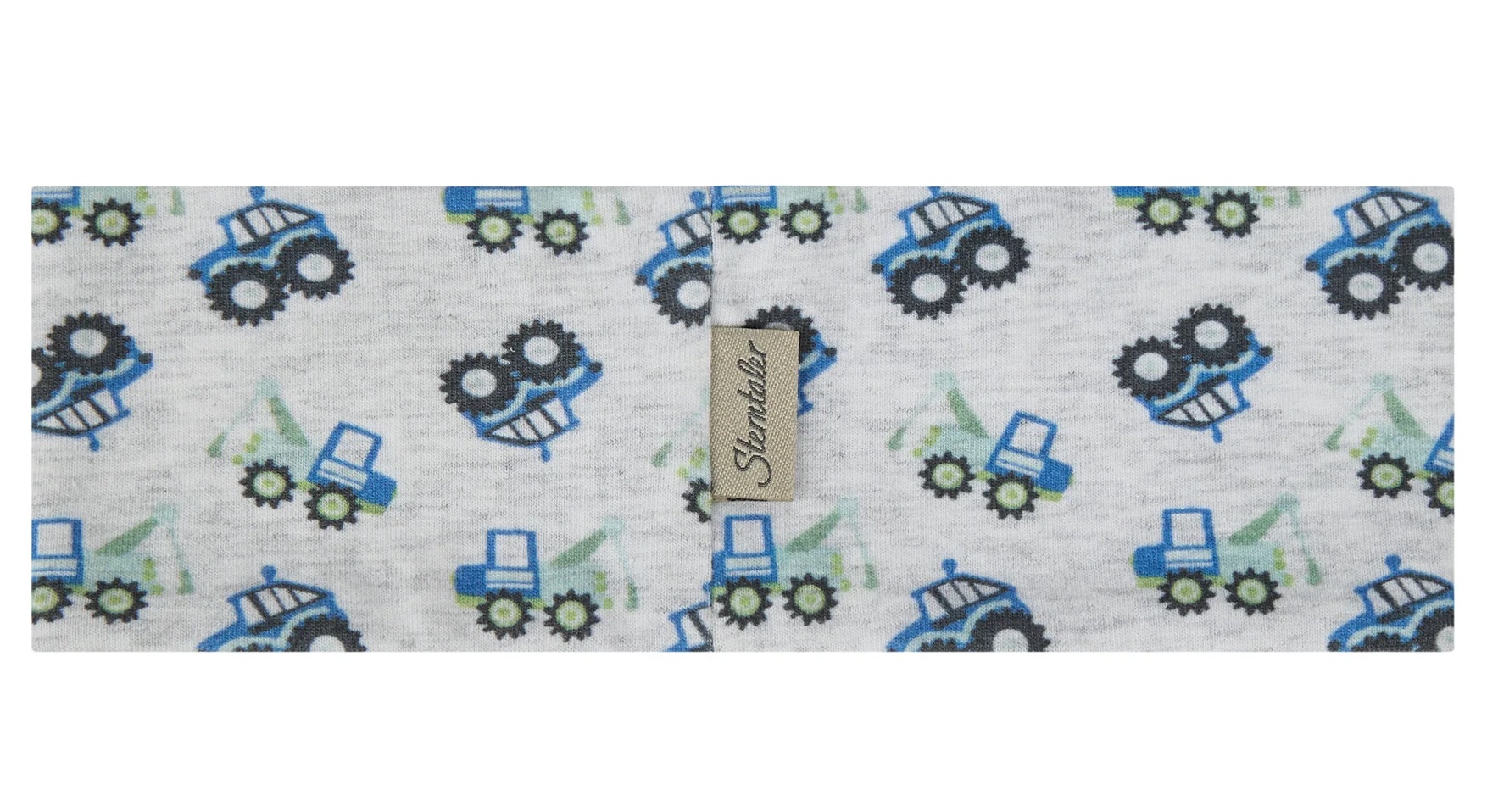 Sterntaler Stirnband Jersey mit Baustellen-Fahrzeugen