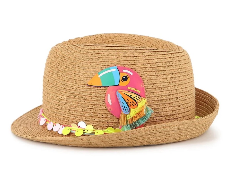 Billieblush Sommerhut mit Papagei Billieblush Sommerhut mit Papagei