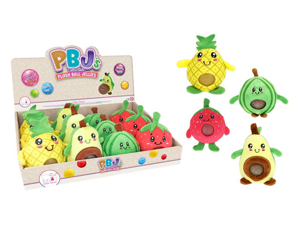 Schönes Schenken Plush Ball Jellies - Ananas Quetsch Spielzeug